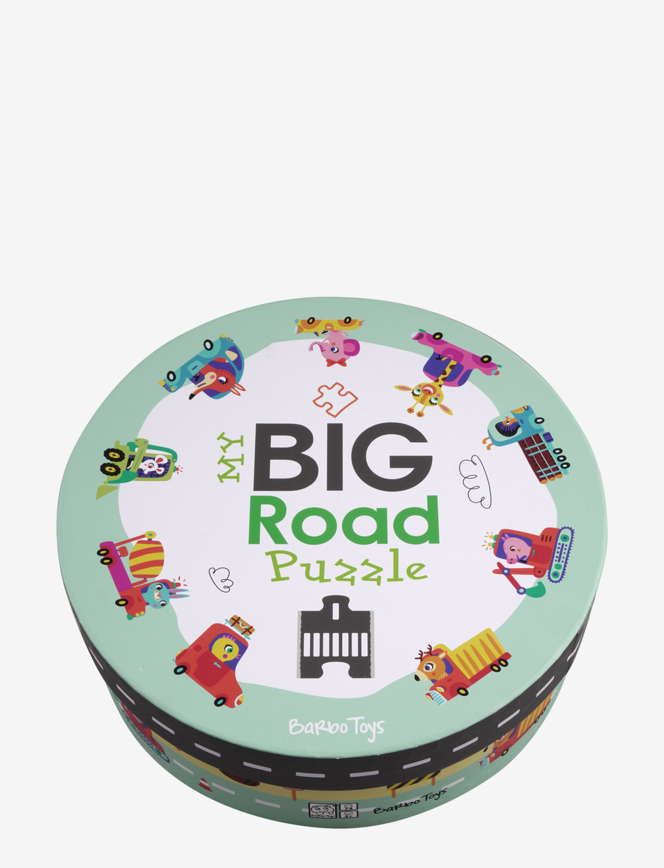 Barbo Toys - My Big Road Puzzle - puzzle - multiple color - 3