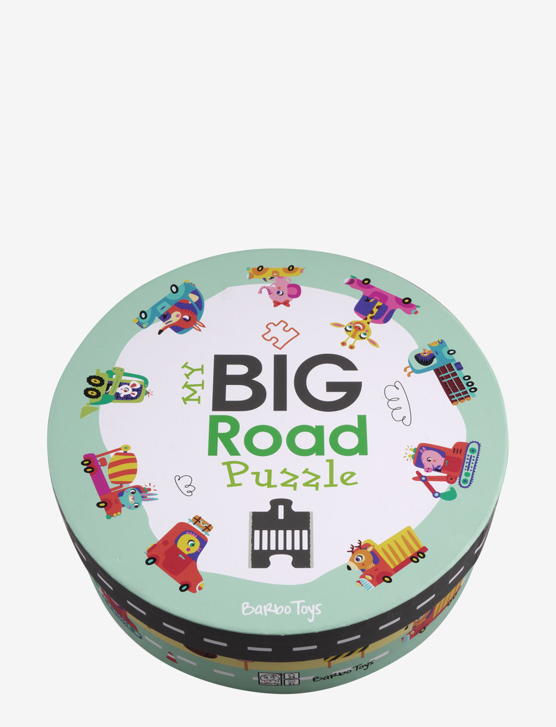 Barbo Toys - My Big Road Puzzle - puzzle - multiple color - 3