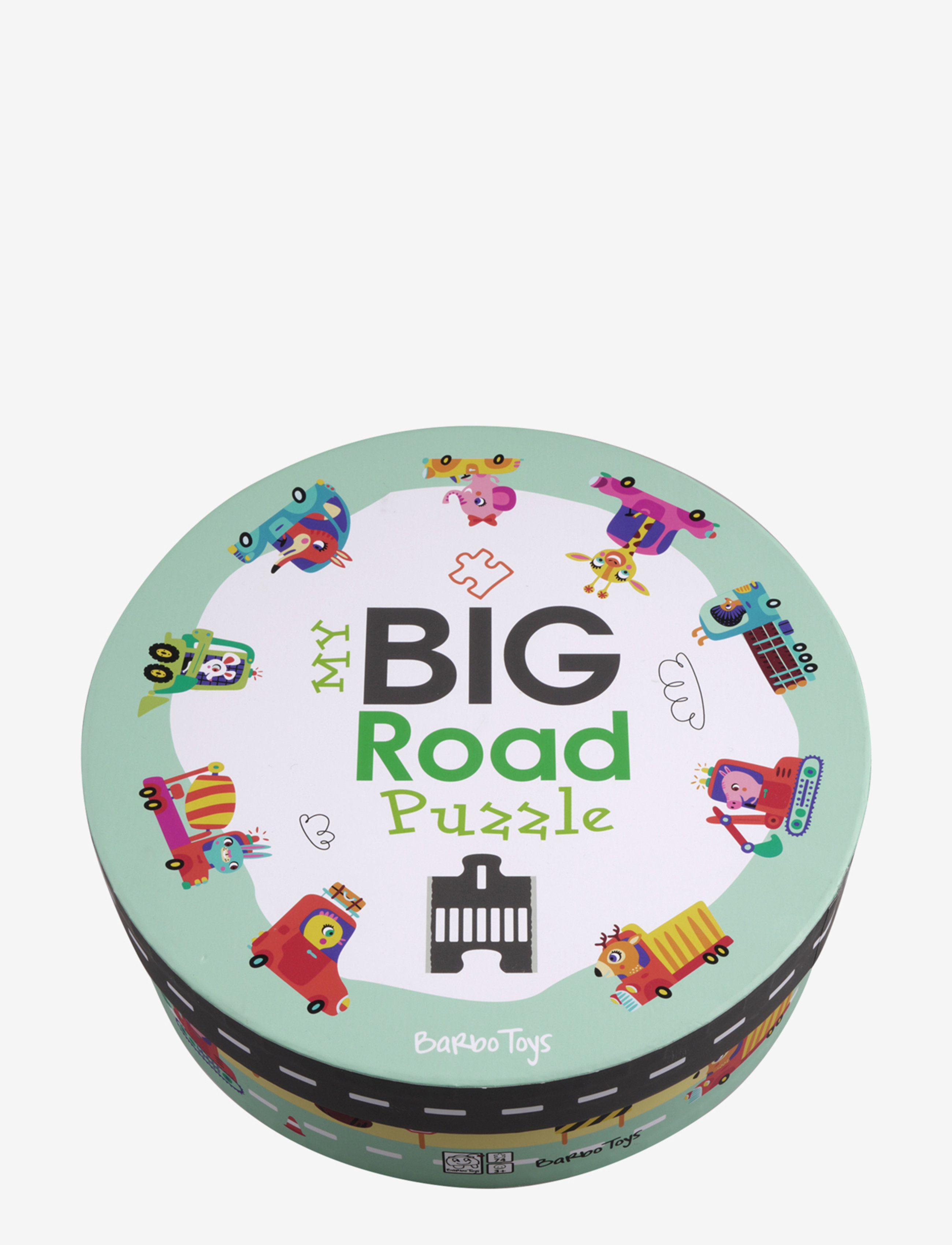 Barbo Toys - My Big Road Puzzle - puzzels - multiple color - 3