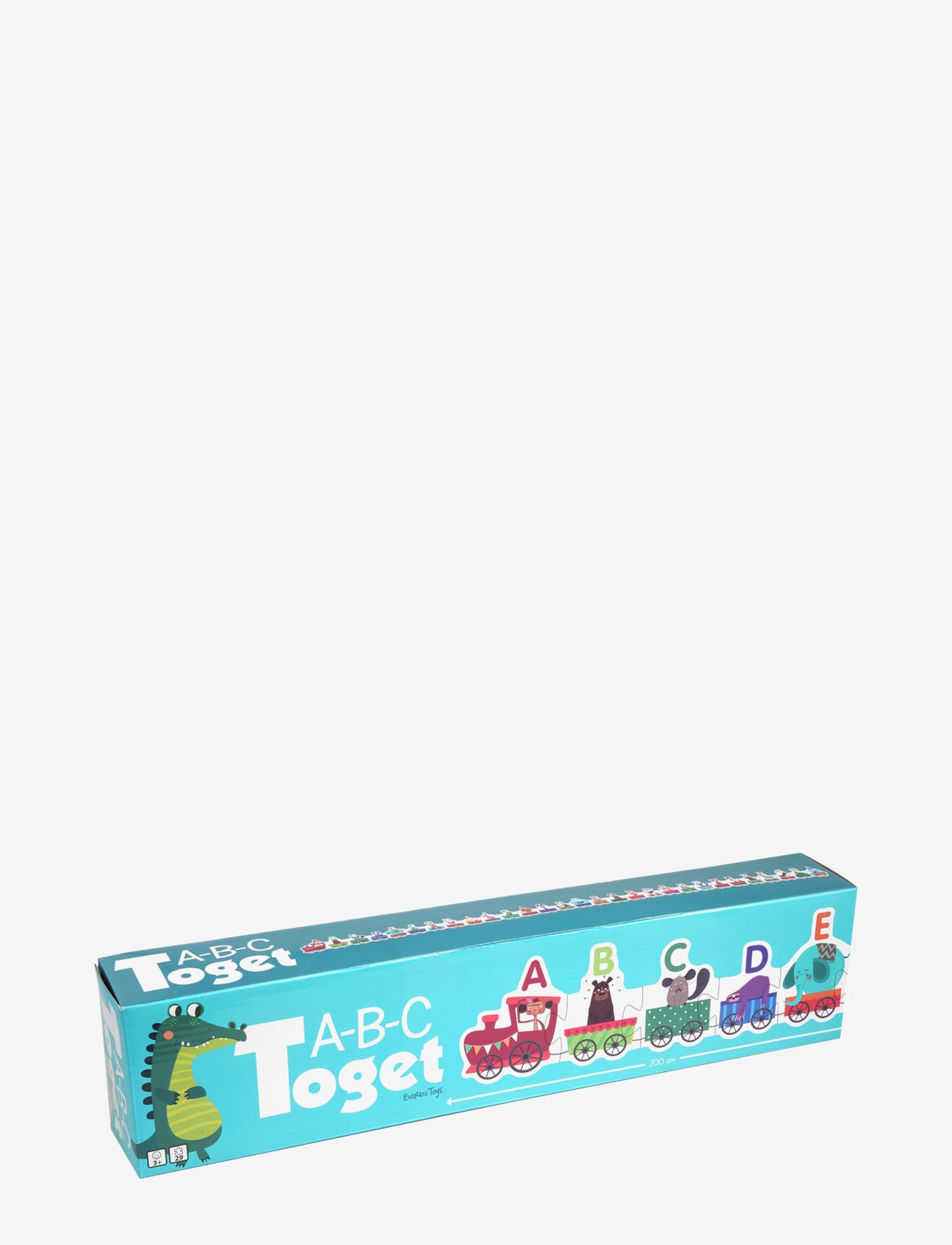 Barbo Spielzeug Animal Abc Tog (Dk), DANISH, Puzzles, Mehrfarbig/gemustert - Pedagogical Kinder