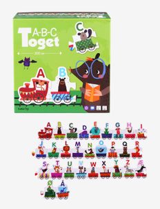 Animal ABC Learning Puzzle Train, Barbo Toys