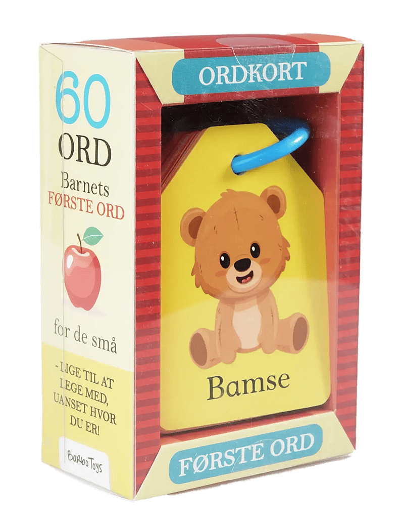 Barbo Toys - Ordkort - Mine Først Ord (DK) - pädagogische bücher - multiple color - 1