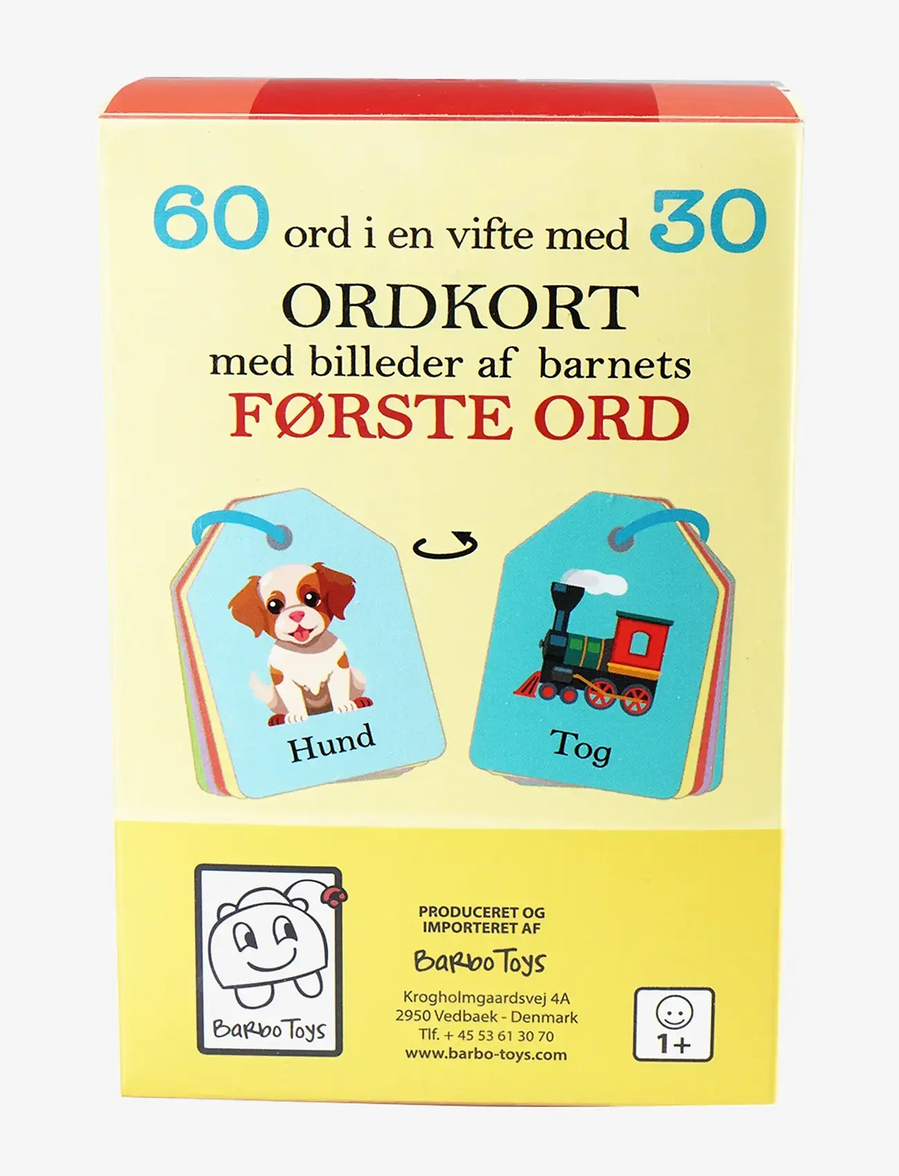 Barbo Toys - Ordkort - Mine Først Ord (DK) - pädagogische bücher - multiple color - 5