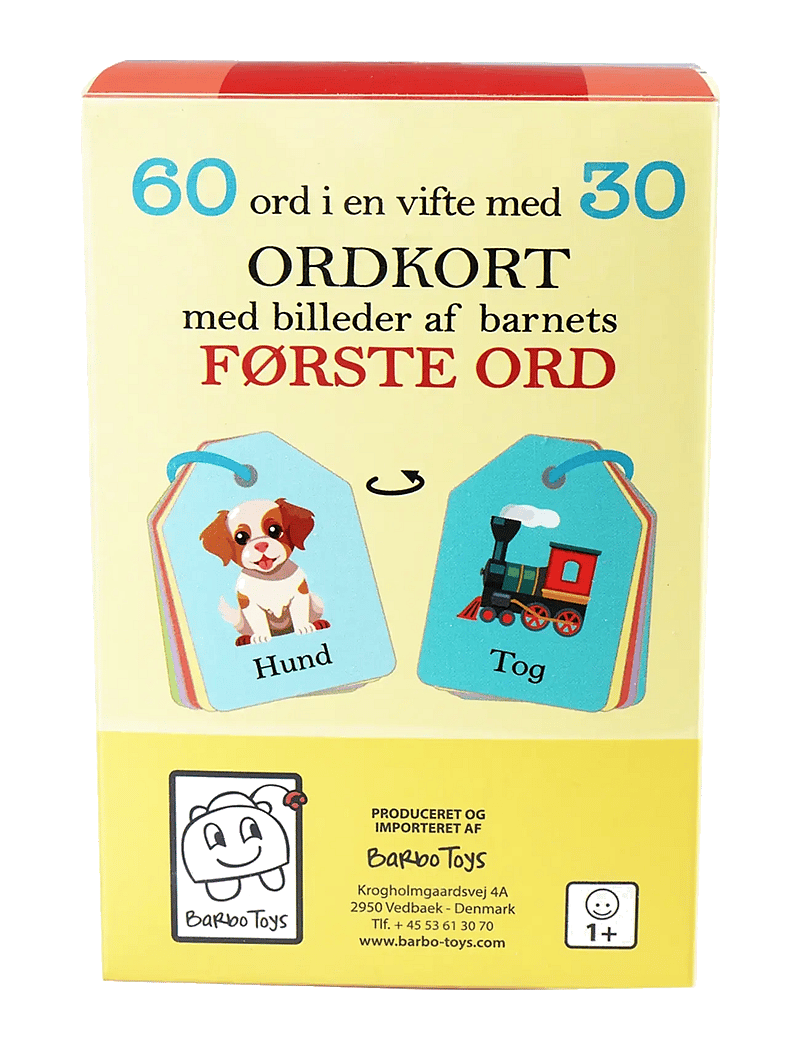 Barbo Toys - Ordkort - Mine Først Ord (DK) - pädagogische bücher - multiple color - 5