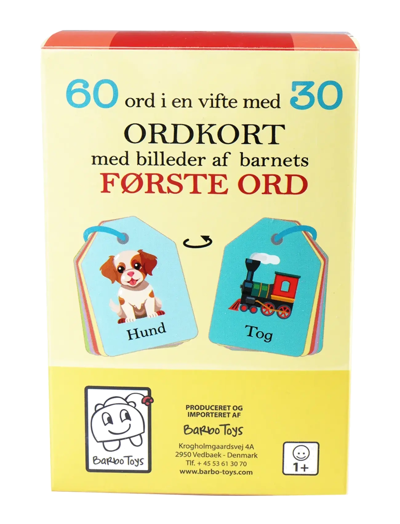 Barbo Toys - Ordkort - Mine Først Ord (DK) - pädagogische bücher - multiple color - 5