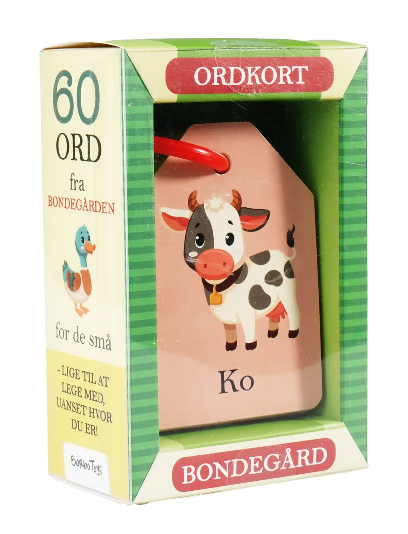 BARBO Spielzeug Ordkort - På Bondegården (Dk) Patterned - One Size - Kinder