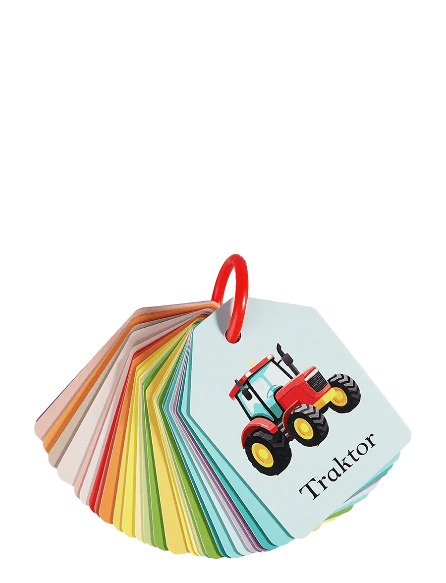 Barbo Toys - Ordkort - På Bondegården (DK) - pädagogische bücher - multiple color - 3