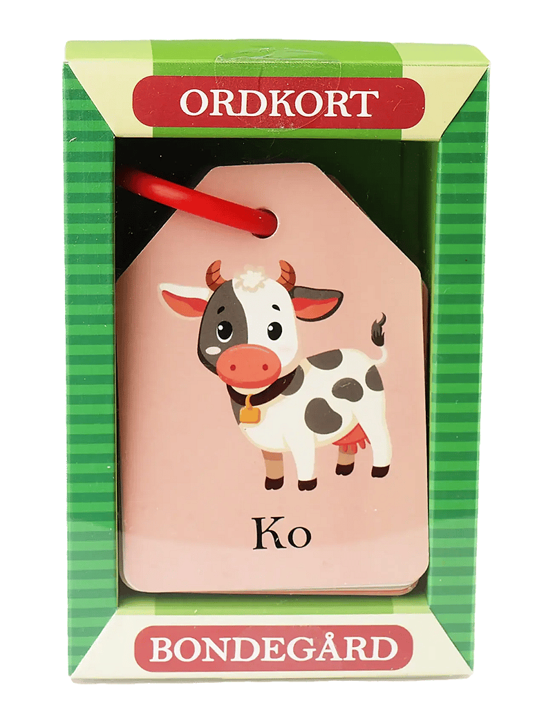 Barbo Toys - Ordkort - På Bondegården (DK) - pädagogische bücher - multiple color - 4
