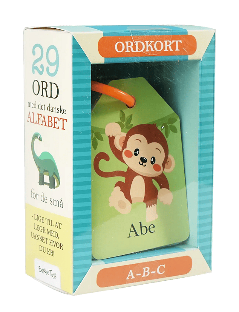 Barbo Toys - Ordkort - Alfabetet - ABC (DK) - pädagogische bücher - multiple color - 1