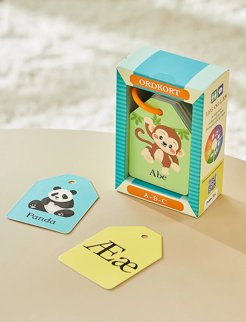 Barbo Toys - Ordkort - Alfabetet - ABC (DK) - pädagogische bücher - multiple color - 0