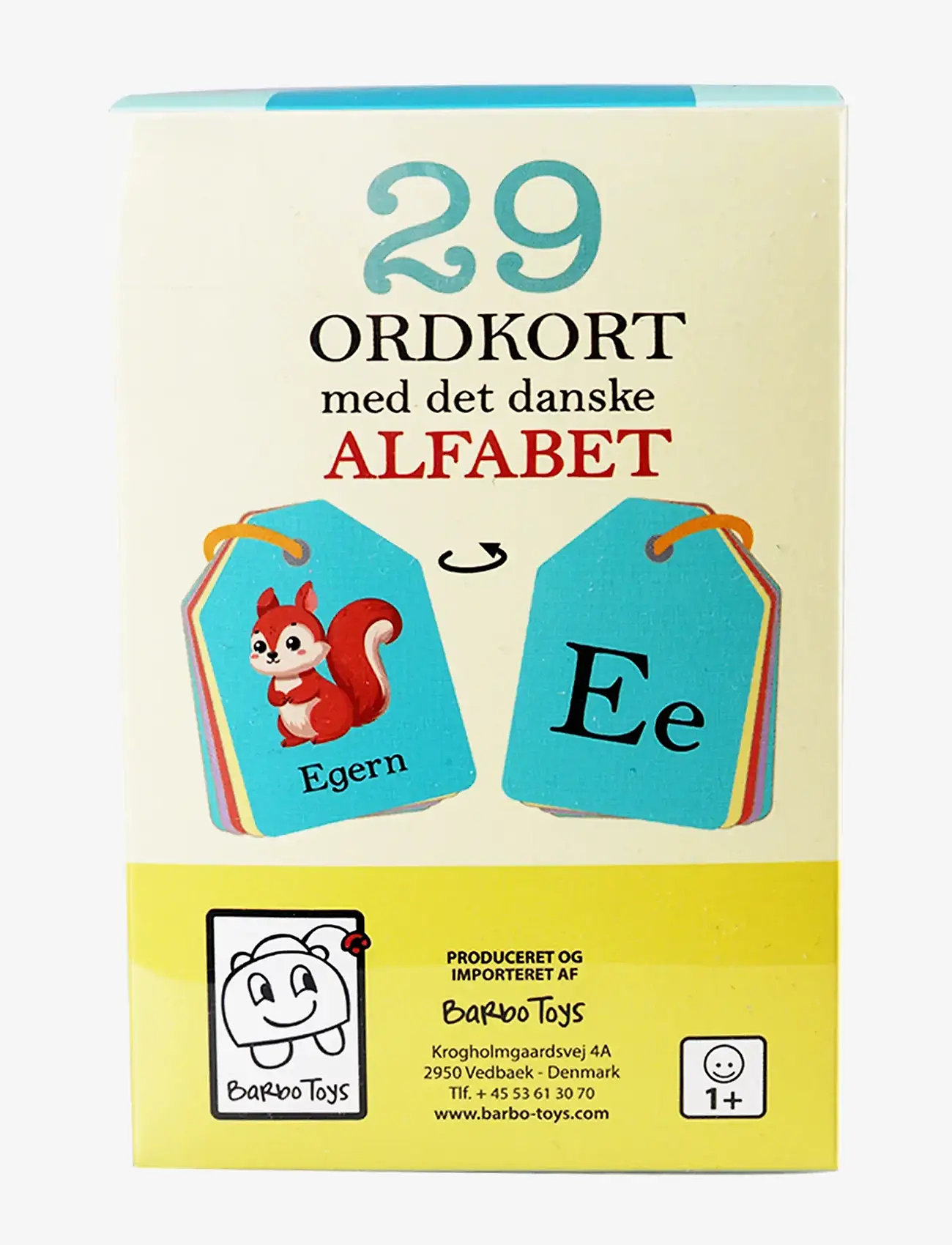 Barbo Toys - Ordkort - Alfabetet - ABC (DK) - pädagogische bücher - multiple color - 5