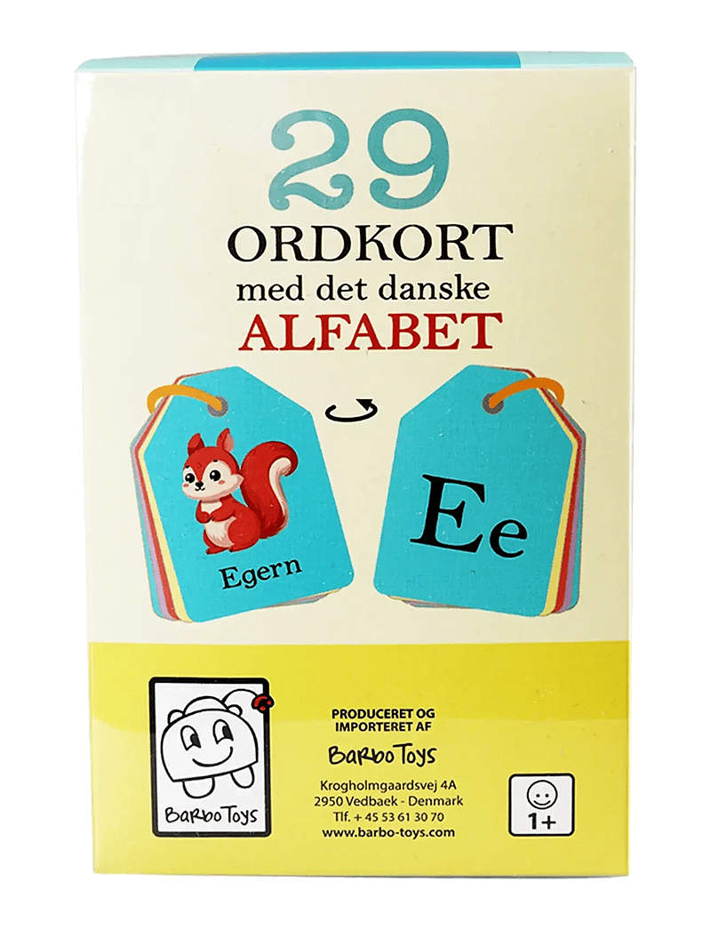 Barbo Toys - Ordkort - Alfabetet - ABC (DK) - pädagogische bücher - multiple color - 5