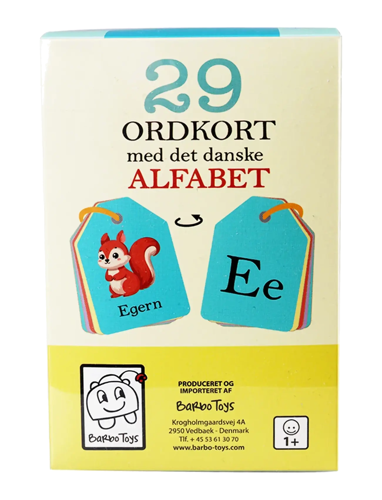 Barbo Toys - Ordkort - Alfabetet - ABC (DK) - pädagogische bücher - multiple color - 5