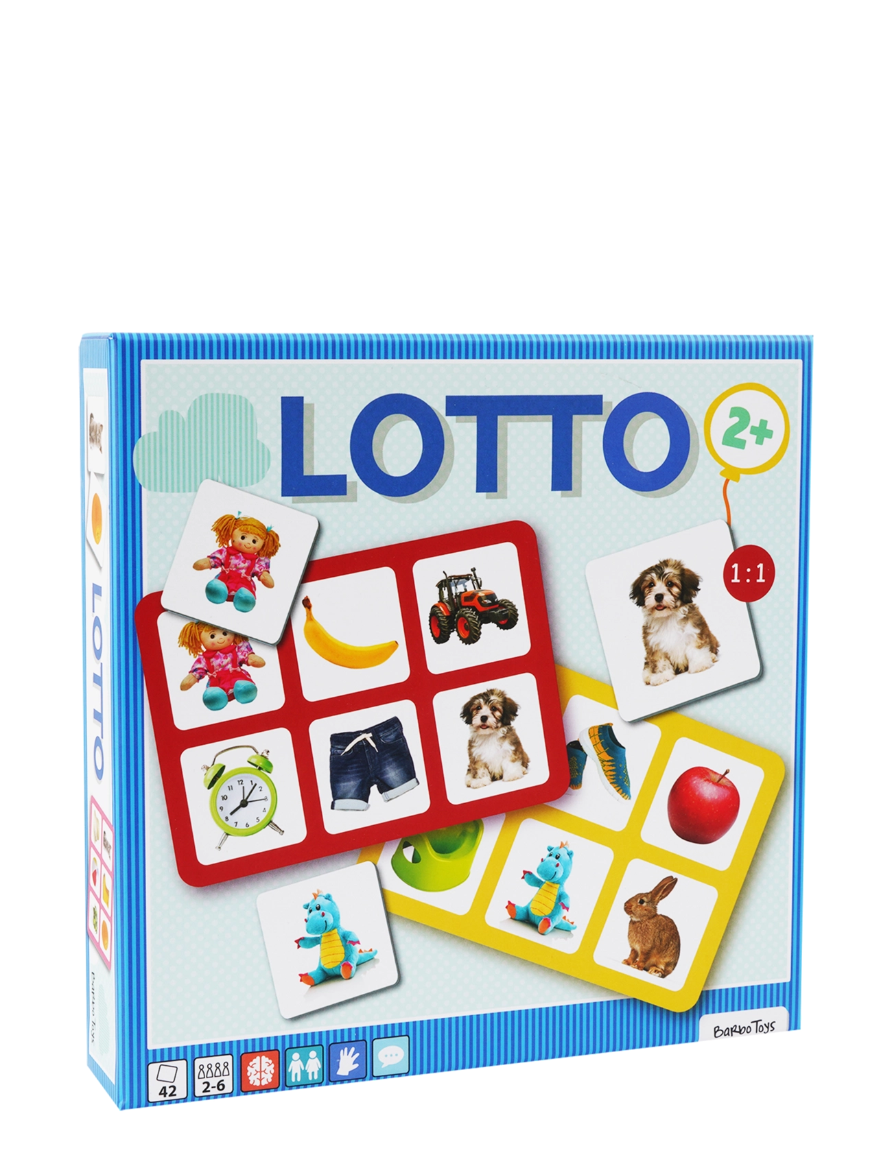 Barbo Toys My First Lotto - Leksaker - MULTIPLE COLOR / multi