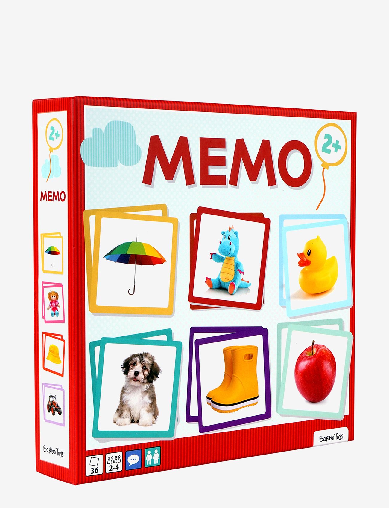 Barbo Toys - My first Memo with Pictures - multiple color - 0