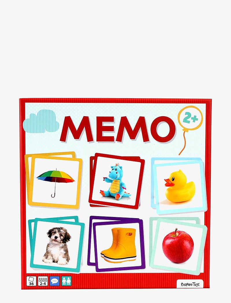 Barbo Toys - My first Memo with Pictures - multiple color - 2