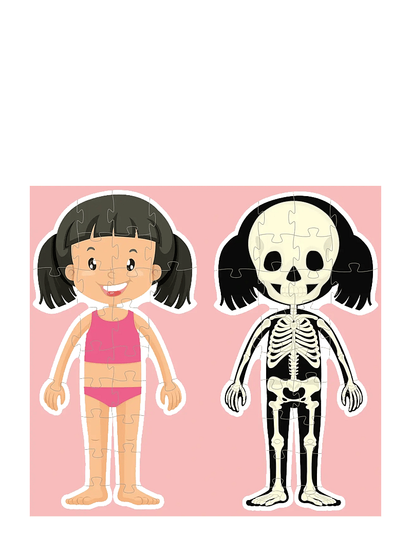 Barbo Toys - Body Puzzle - Girl - Floor Puzzle - pädagogische spiele - multiple color - 5