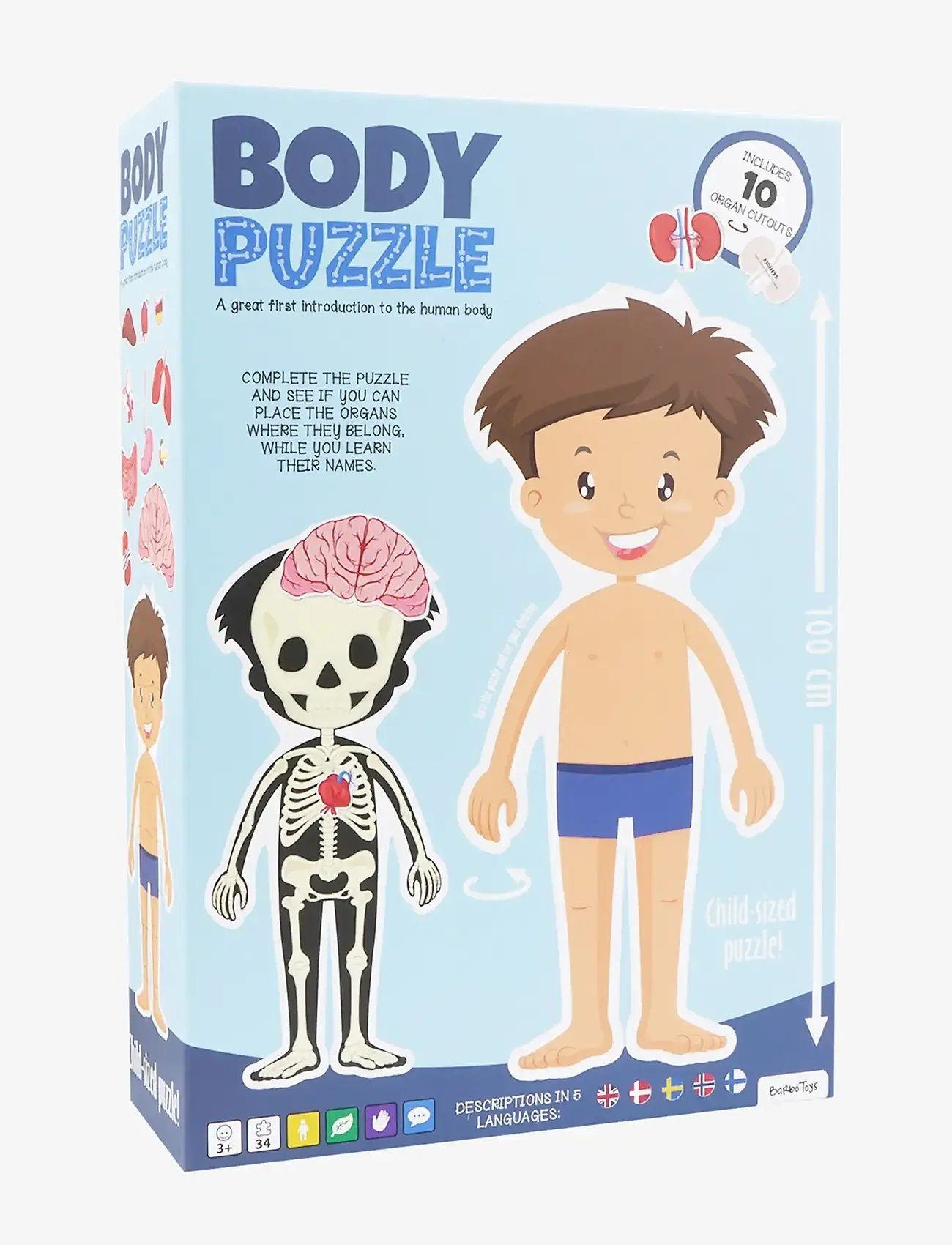 Barbo Toys - Body Puzzle - Boy - pädagogische spiele - multiple color - 1
