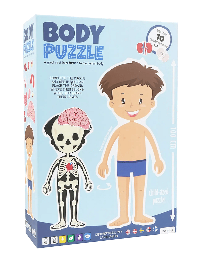 Barbo Toys - Body Puzzle - Boy - pädagogische spiele - multiple color - 1