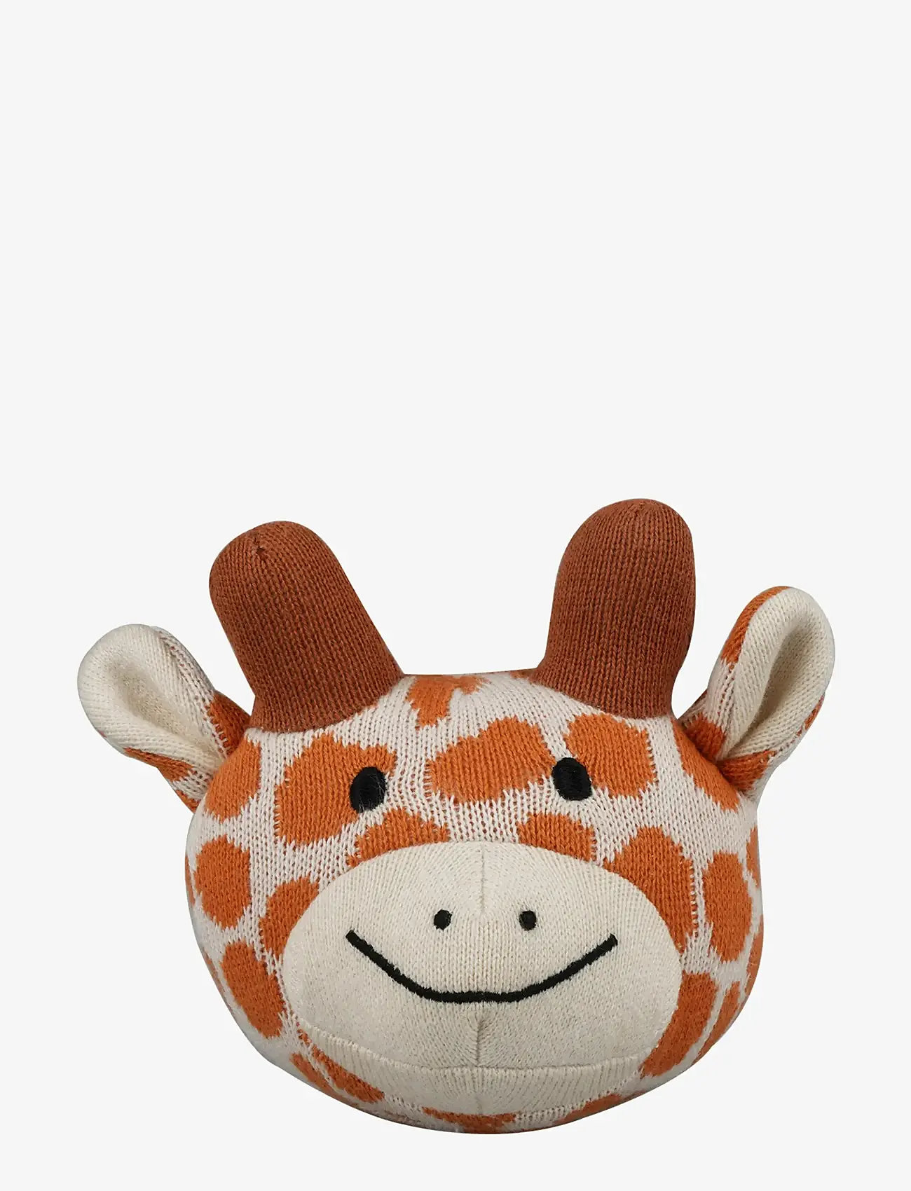 Barbo Toys - Knitted Balls with a Bell - Giraf - pehmed loomad - multiple color - 1