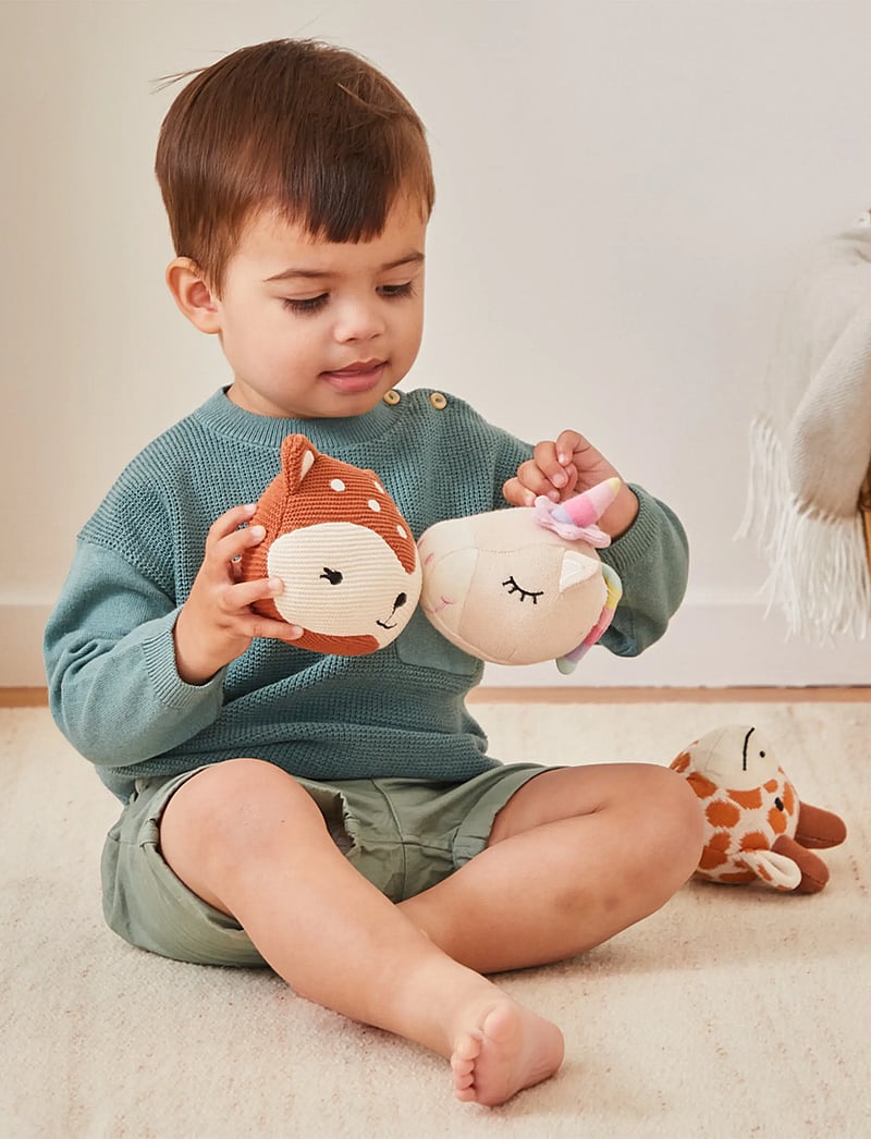 Barbo Toys - Knitted Balls with a Bell - Unicorn - geschenke unter chf 30 - multiple color - 3