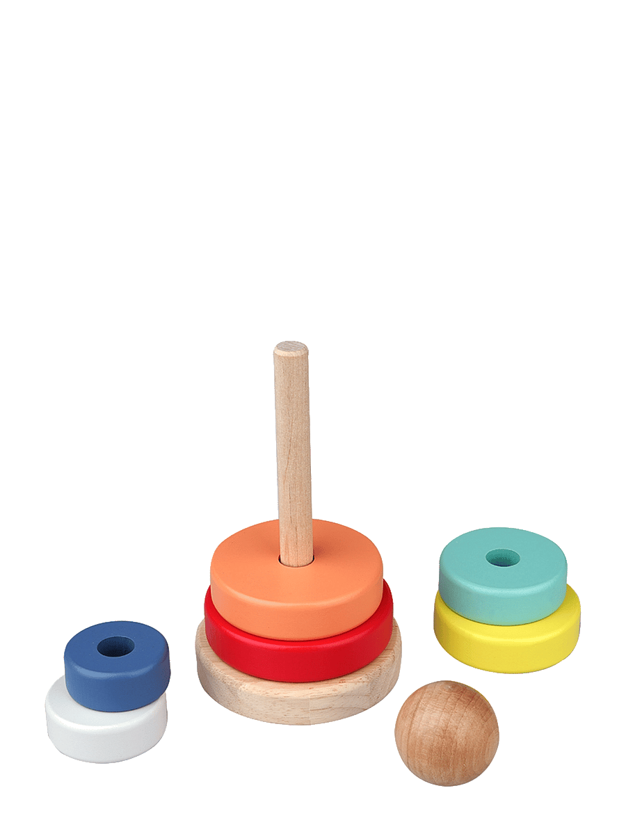 Barbo Toys - Stacking Rings - multiple color - 2
