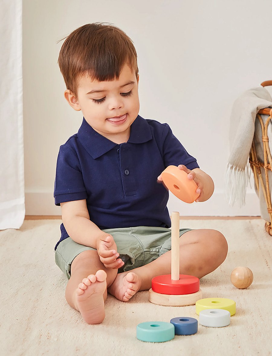 Barbo Toys - Stacking Rings - multiple color - 3
