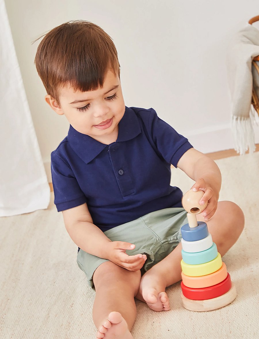 Barbo Toys - Stacking Rings - multiple color - 5
