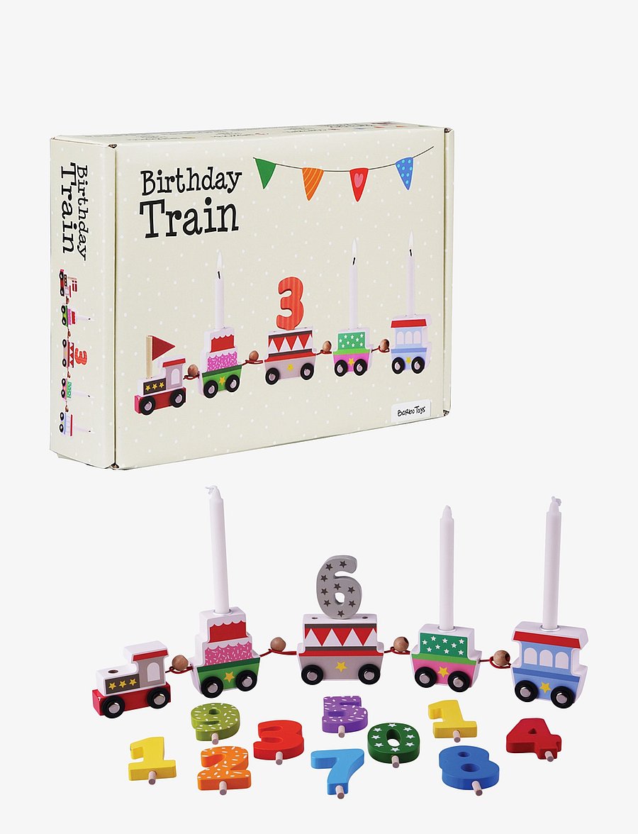 Barbo Toys - Birthday Train with Numbers - dekoratsioonid - 1016 - 1