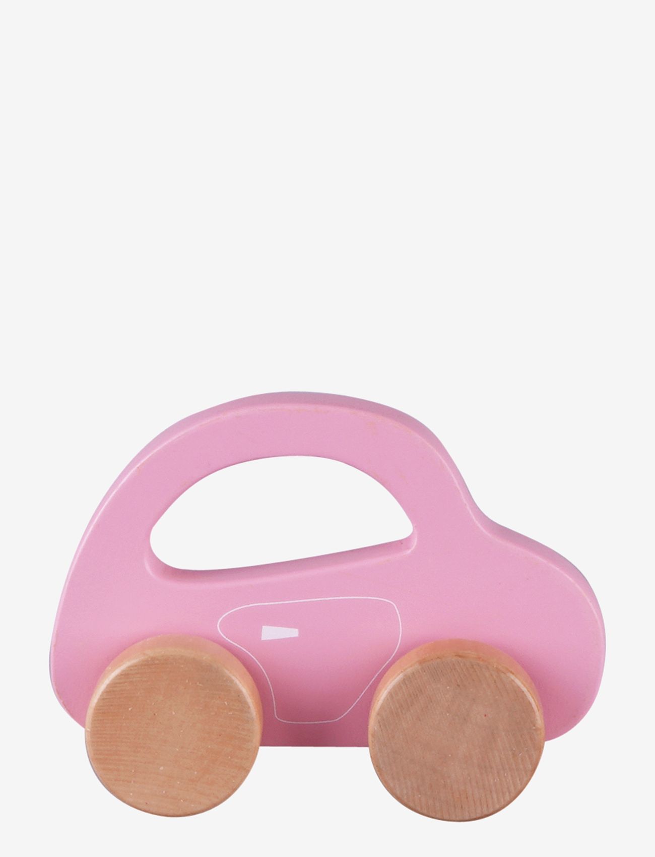Barbo Toys - Small wooden car - Rose - multiple color - 2