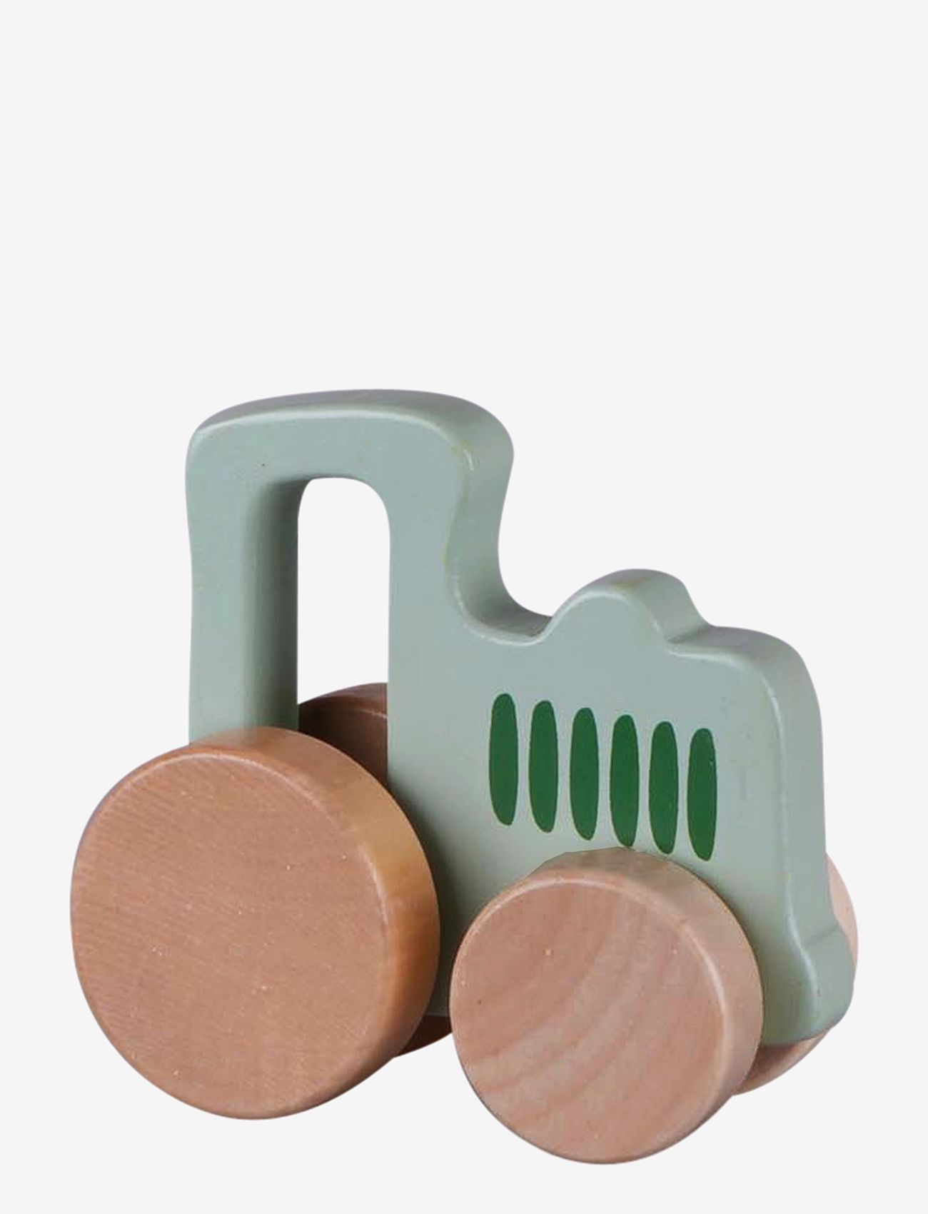 Barbo Toys - Small wooden car - Green - multiple color - 1