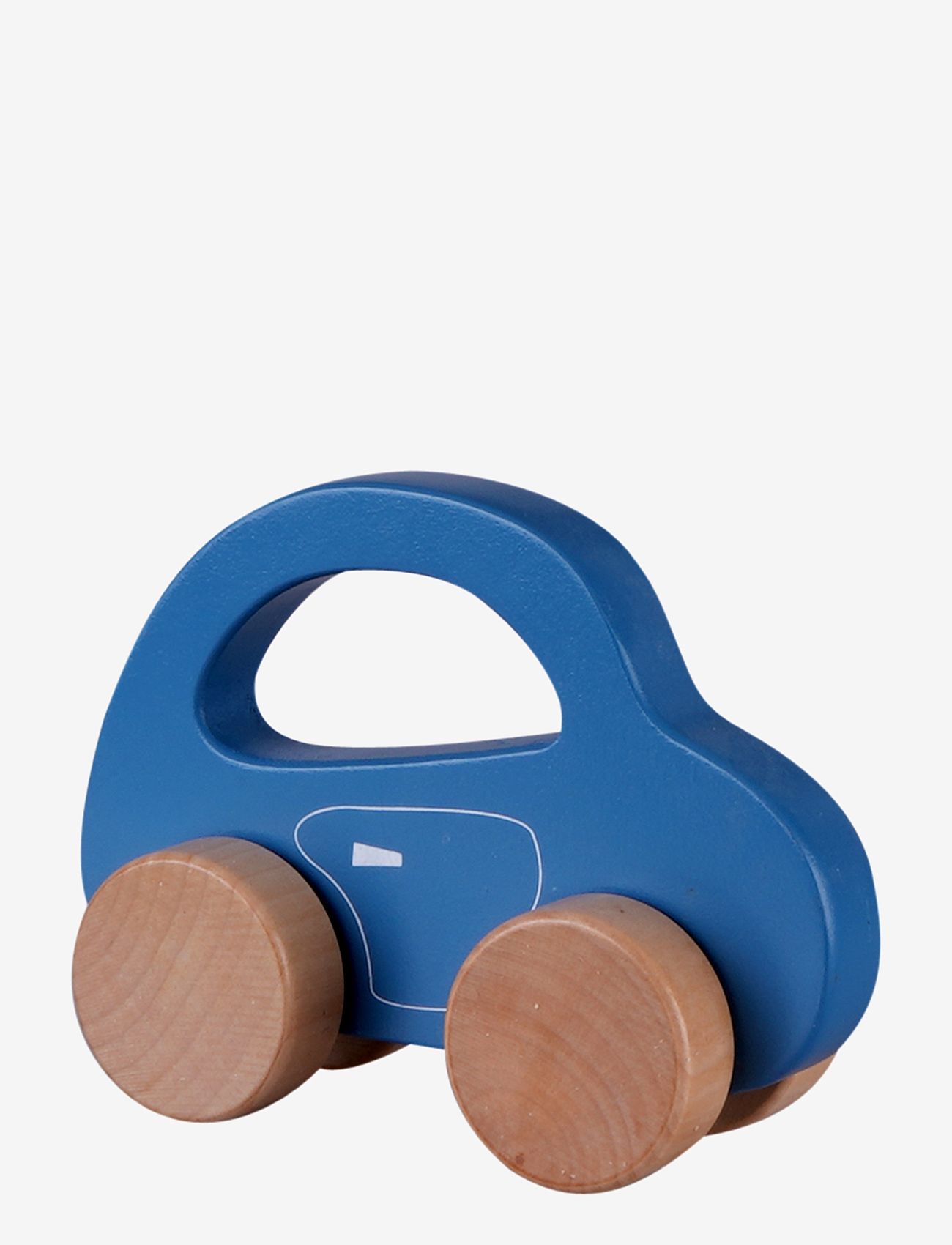 Barbo Toys - Small wooden car - Blue - multiple color - 1