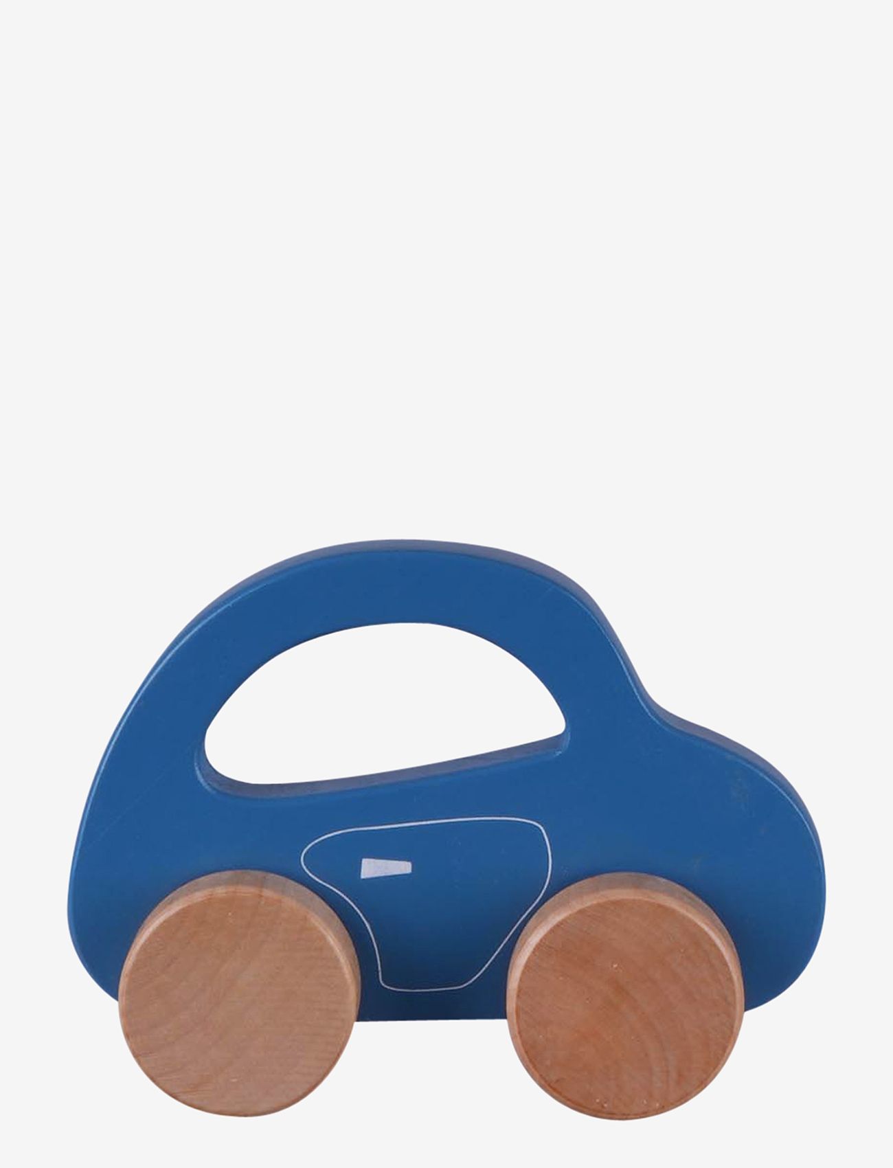Barbo Toys - Small wooden car - Blue - multiple color - 2