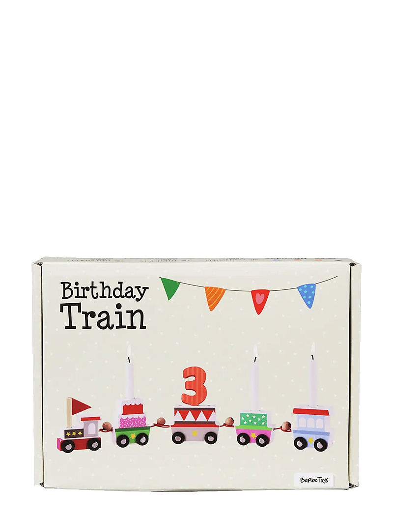 Barbo Toys - Birthday Train Scandinavia - (SE, NO and DK flag) - züge - multiple color - 1