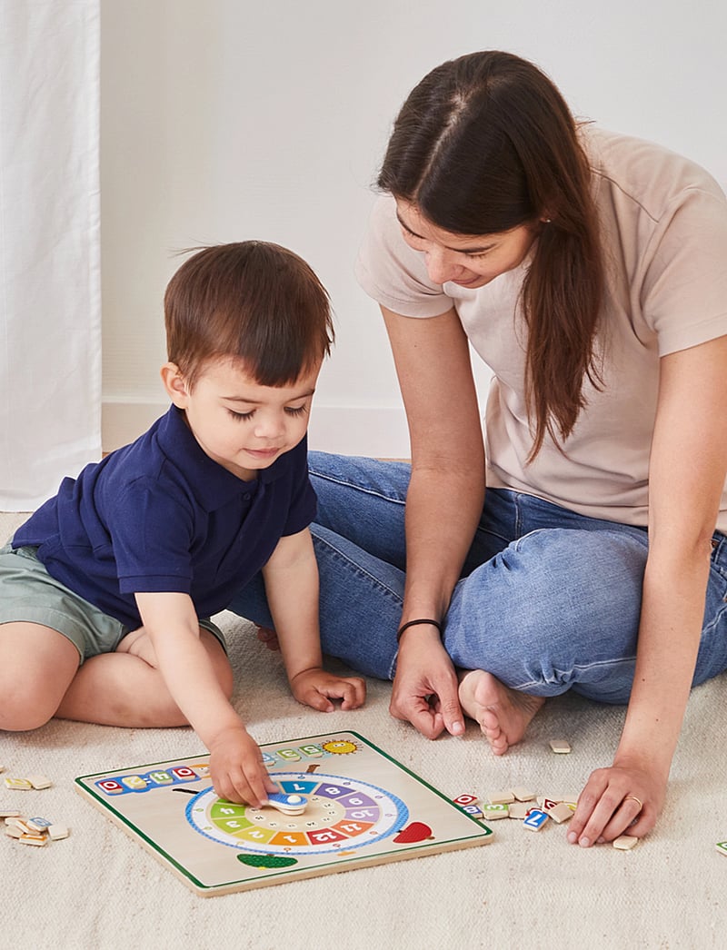 Barbo Toys - Wacky Wonders - Wooden Clock board - aktive spiele - 1016 - 2