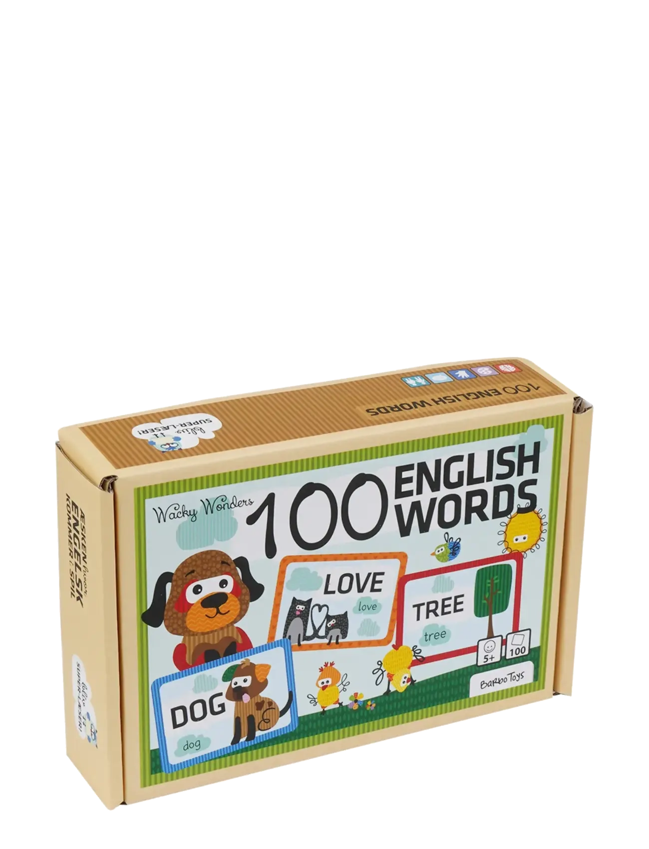 Barbo Toys - Wacky Wonders - Learn 100 English Words - jeux de cartes - multiple color - 2