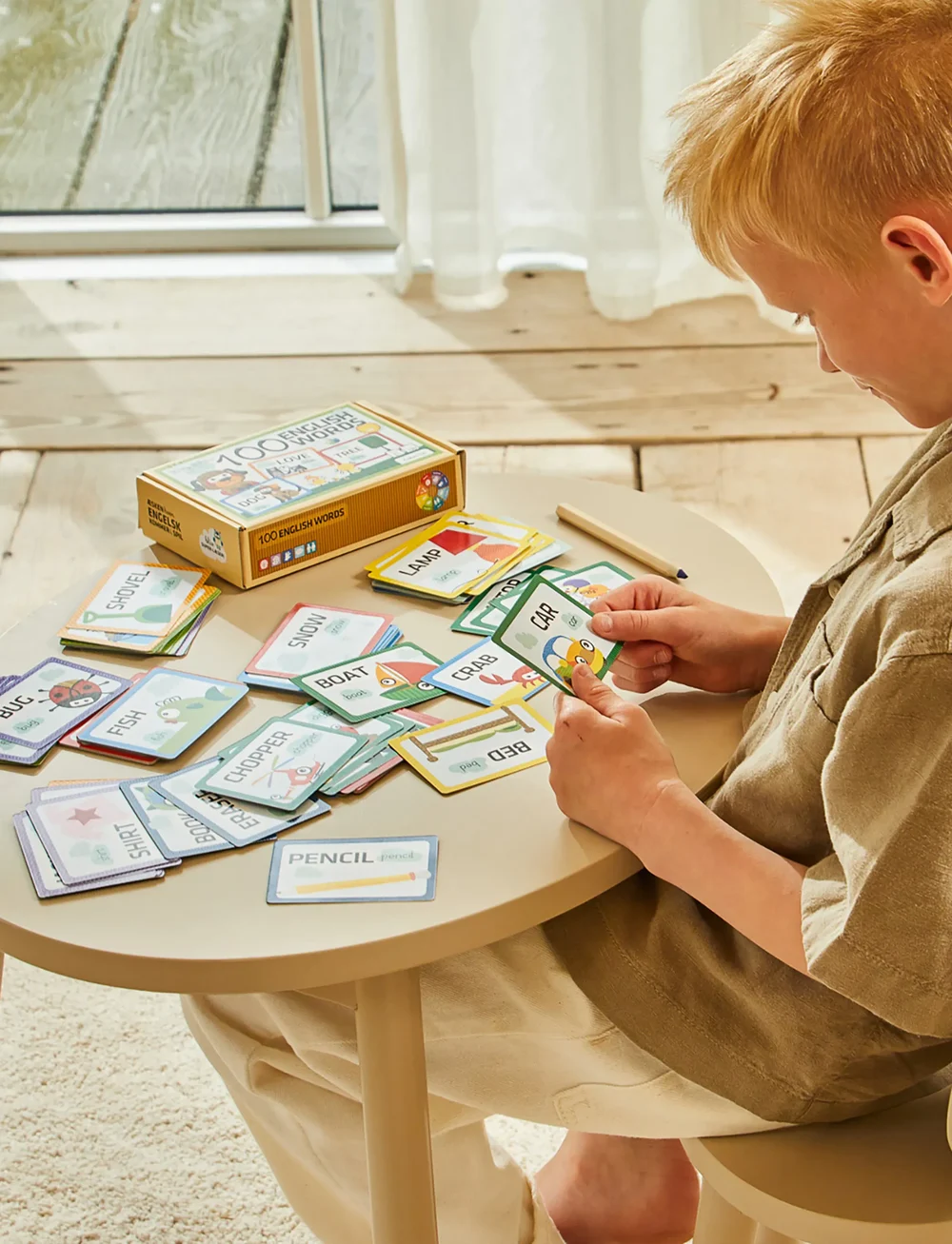 Barbo Toys - Wacky Wonders - Learn 100 English Words - kaardimängud - multiple color - 5