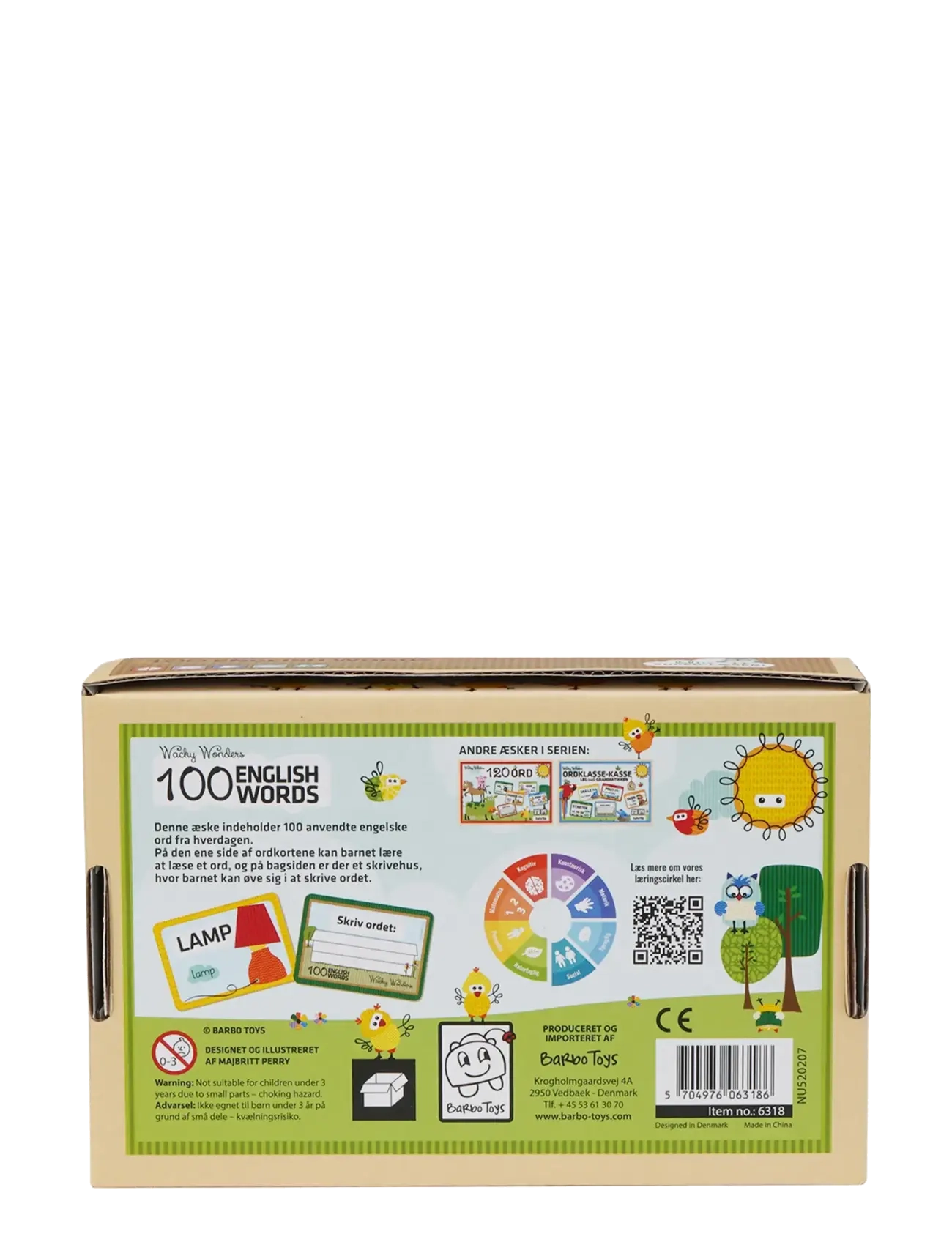 Barbo Toys - Wacky Wonders - Learn 100 English Words - jeux de cartes - multiple color - 4
