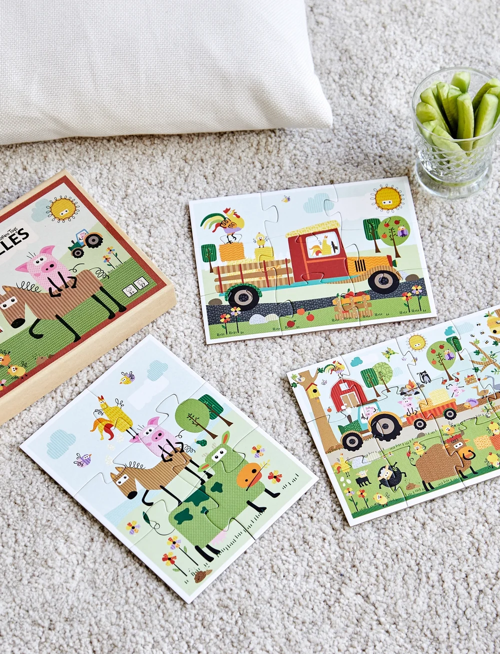 Barbo Toys - Wacky Wonders - 3 Puzzles - INT - klassikalised pusled - multiple color - 0