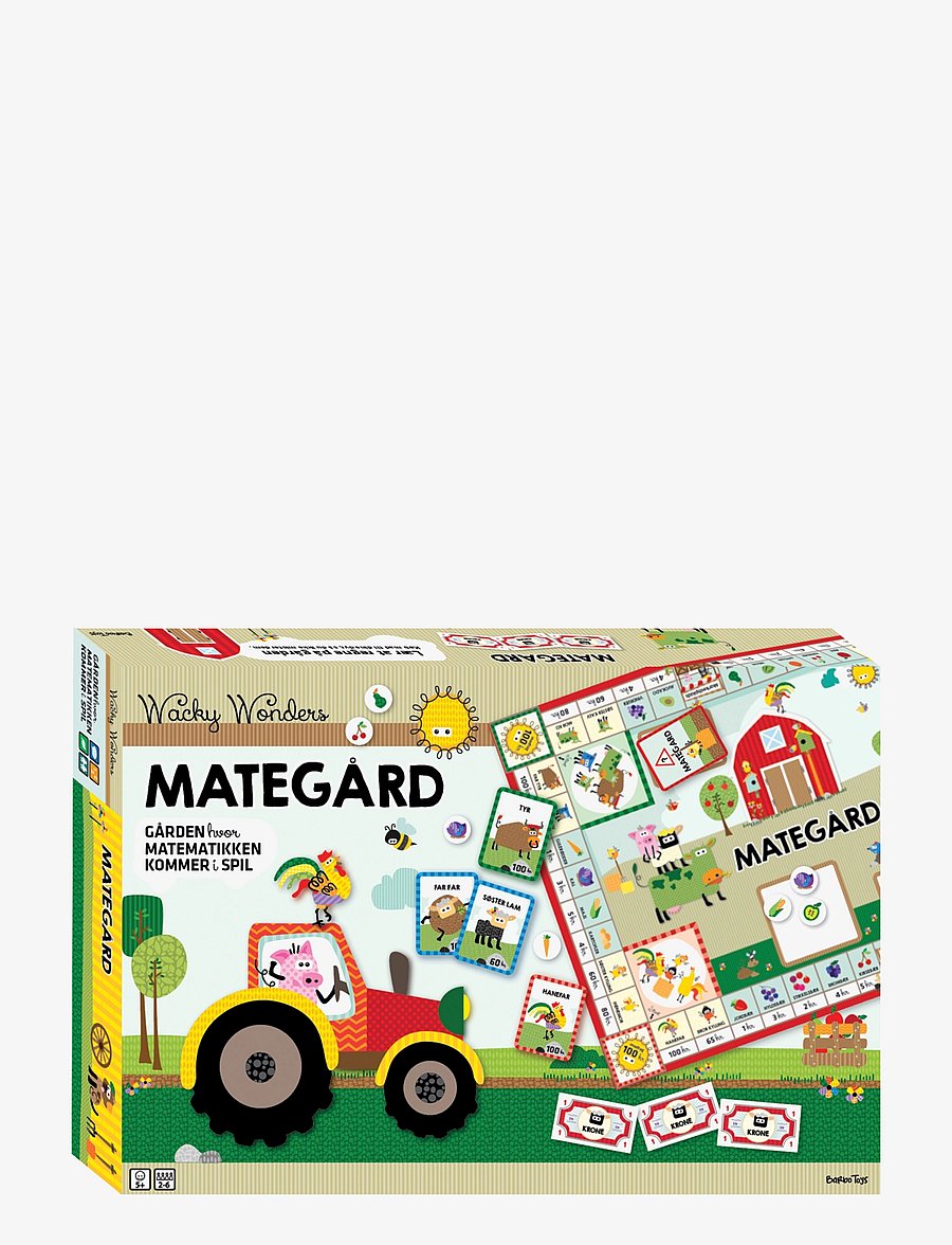 Barbo Toys - Wacky Wonders - MateGård Brætspil - DK - lauamängud - 1016 - 1