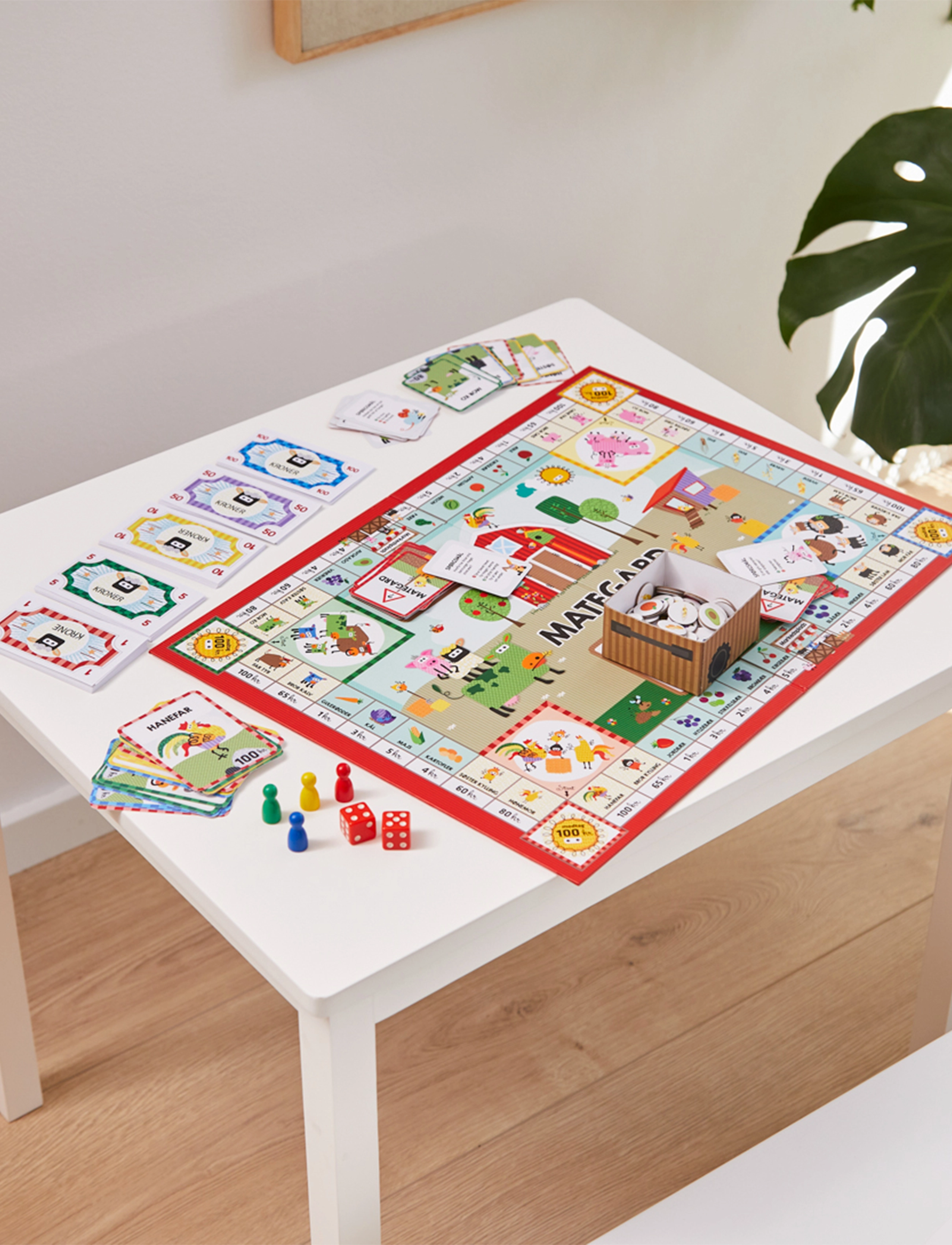 Barbo Legetøj Wacky Wonders - Mategård Brætspil - Dk, One Size, Multi/patterned, Spil > Brætspil, Børn