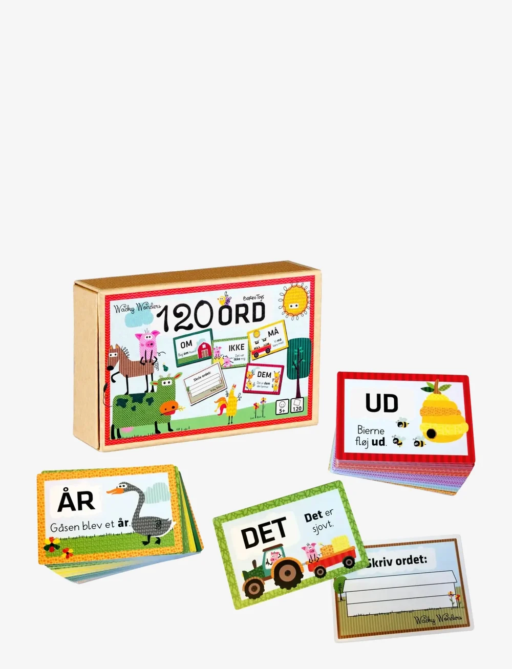Barbo Toys - Wacky Wonders - Lær de 120 Ord (DK) - pädagogische spiele - multiple color - 1