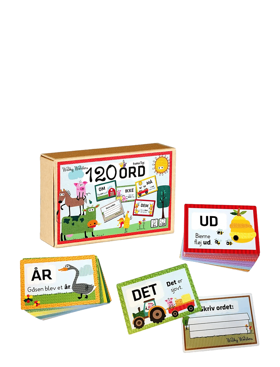 Barbo Toys - Wacky Wonders - Lær de 120 Ord (DK) - Õpetlikud mängud - multiple color - 1