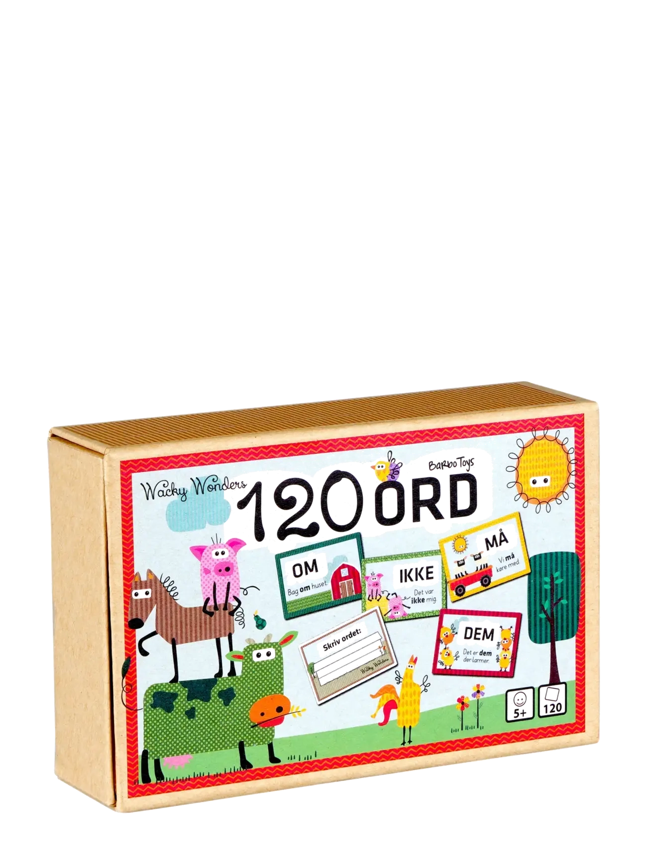 Barbo Toys - Wacky Wonders - Lær de 120 Ord (DK) - Õpetlikud mängud - multiple color - 2