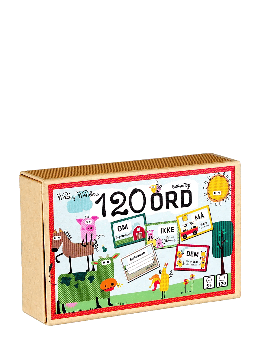 Barbo Toys - Wacky Wonders - Lær de 120 Ord (DK) - Õpetlikud mängud - multiple color - 2