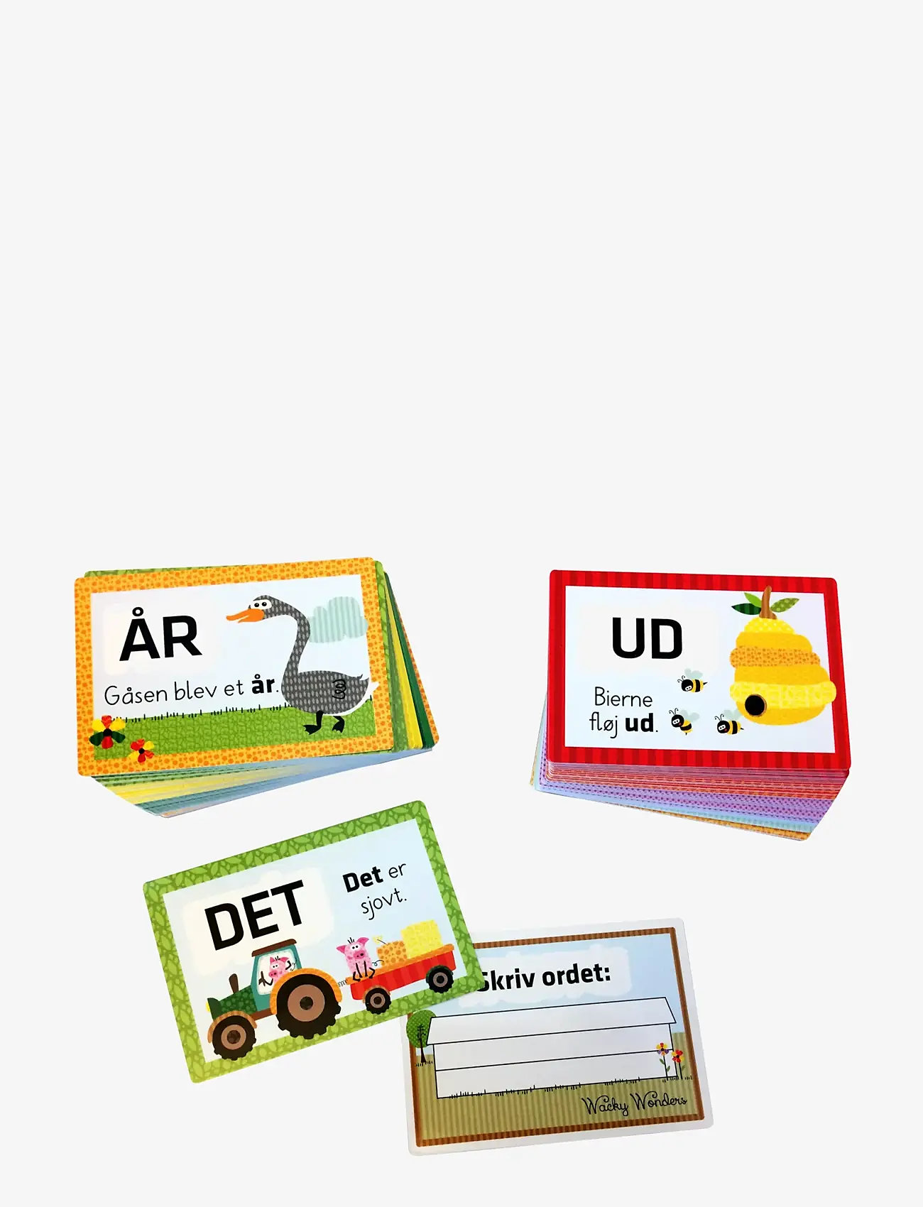 Barbo Toys - Wacky Wonders - Lær de 120 Ord (DK) - pædagogiske spil - multiple color - 3