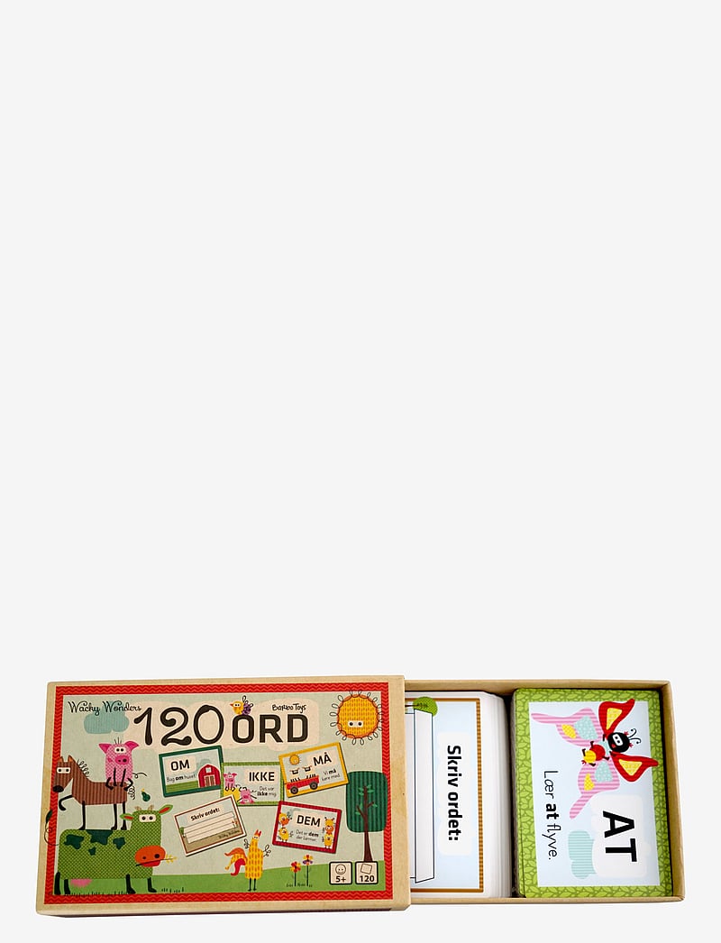 Barbo Toys - Wacky Wonders - Lær de 120 Ord (DK) - educational games - multiple color - 5