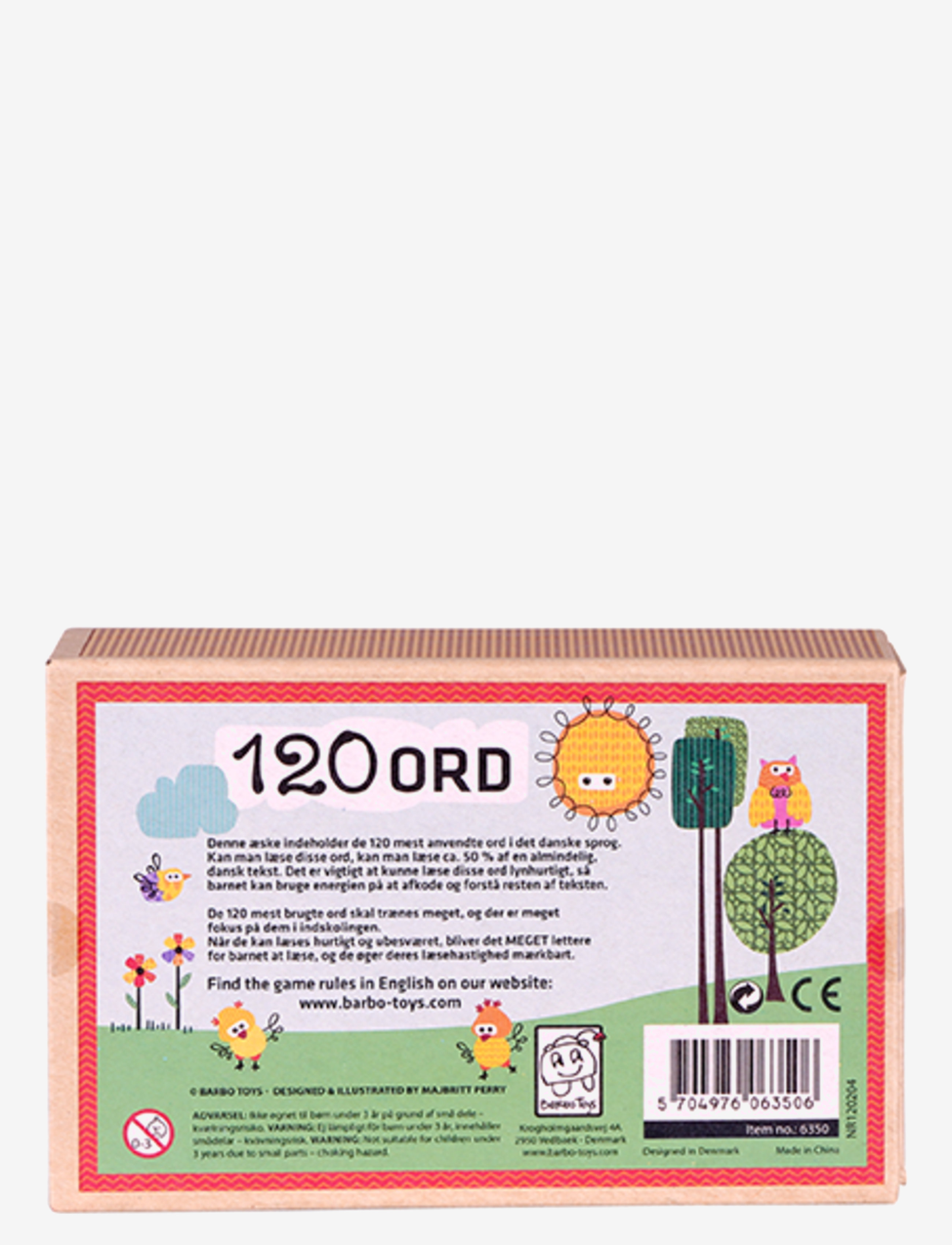 Barbo Toys - Wacky Wonders - Lær de 120 Ord (DK) - pædagogiske spil - multiple color - 5