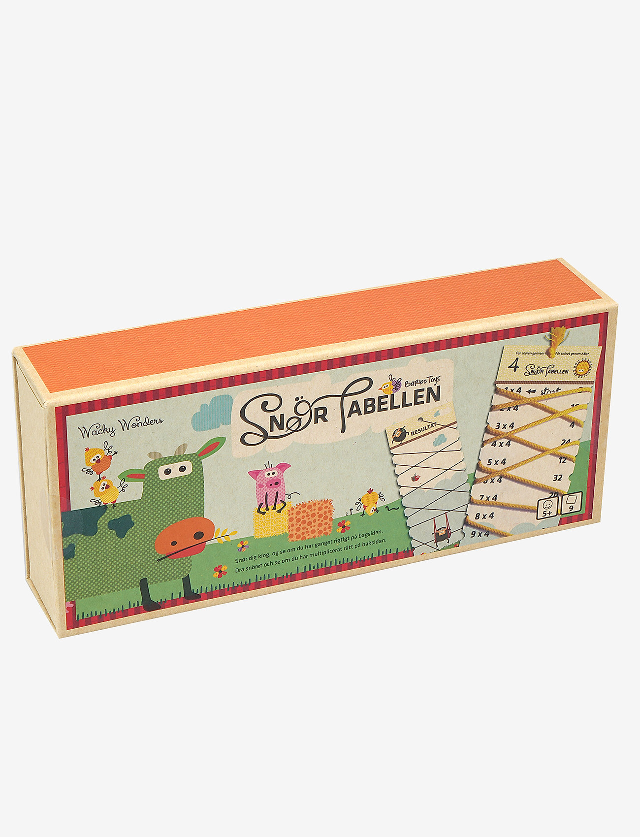 Barbo Toys - Wacky Wonders snør tabellen - pädagogische spiele - multiple color - 3
