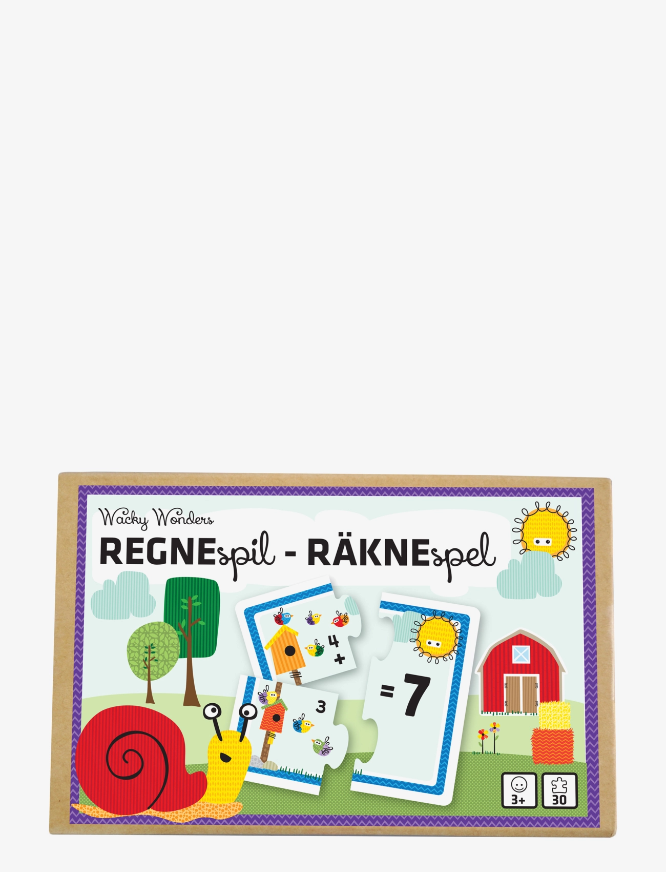 Barbo Toys - Wacky Wonders Regnespil - Þroskaspil - multiple color counting - 1